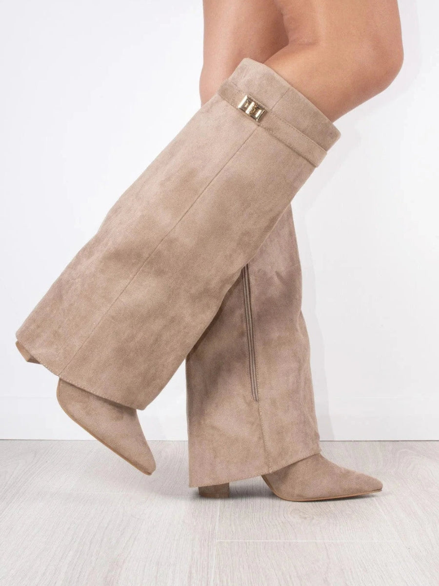 Moderne Suede Laarzen - ELORI